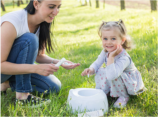 Make potty time fun