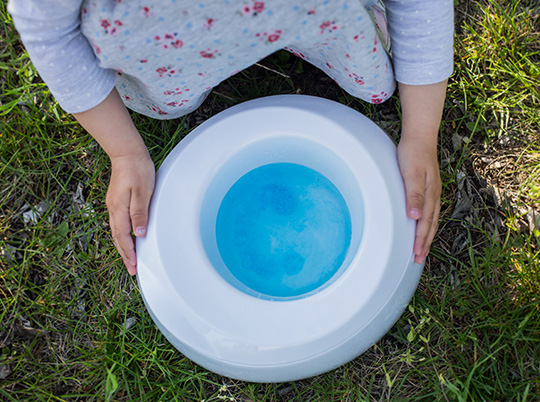 Make potty time fun